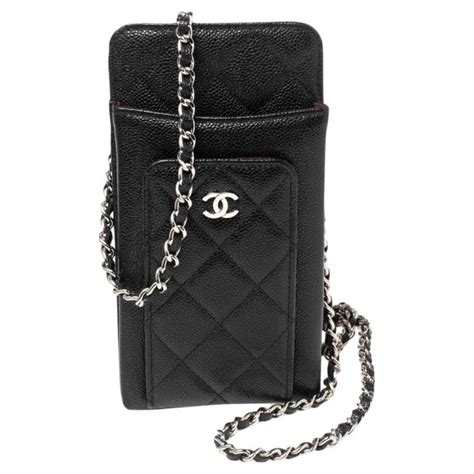 chanel phone holder bag|chanel cell phone bag.